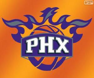 yapboz Phoenix Suns, NBA takımının Logo. Pasifik Grubu, Batı Konferansı